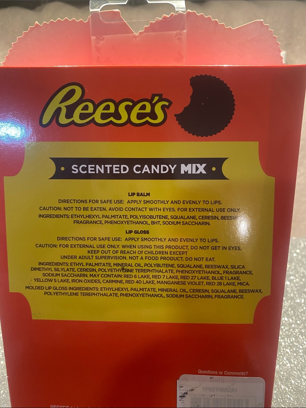 Reese's Scented Candy Mix 6-Pack Lip Balm And Gloss Set - Picture 3 of 3